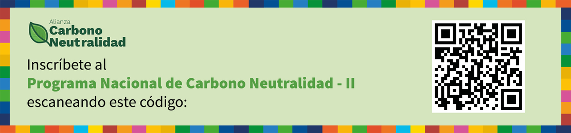 Programa Nacional De Carbono Neutralidad Ministerio De Ambiente Y